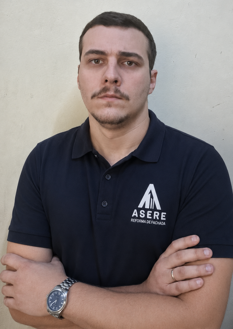 Engenheiro responsável pelas certificações em reforma de fachada da ASERE